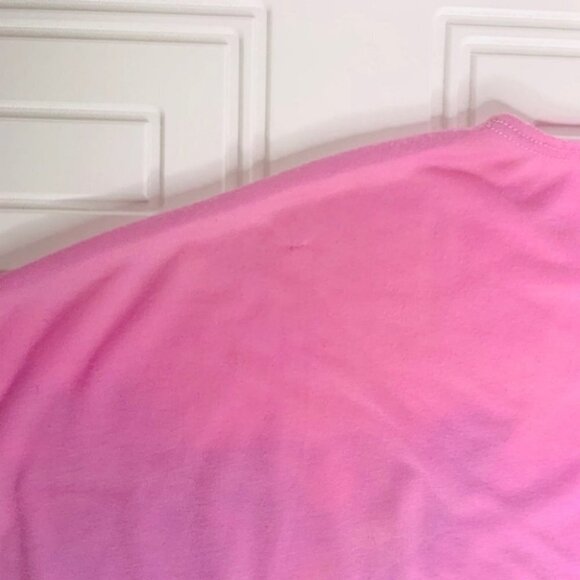 FEELIN’ FINE CROP TOP COLOUR SPLASH TEE WOMEN SIZE MEDIUM - Picture 7 of 8